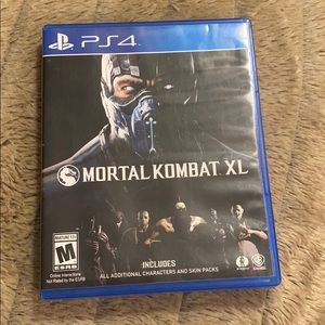 PS4/PlayStation Mortal Kombat XL video game
